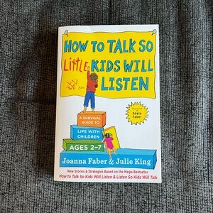 Book sale!! 3/$20 📚 How to Talk So Little Kids Will Listen Book